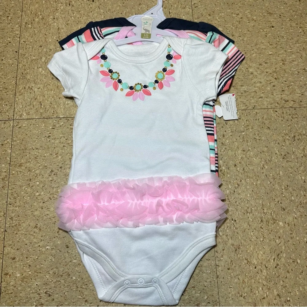 NWT Lot Bundle 9pc Baby Infant Girl Summer Dress‎ Bodysuit Romper Carters 9m